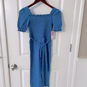 Japna Girls Blue Jumpsuit - child size 10